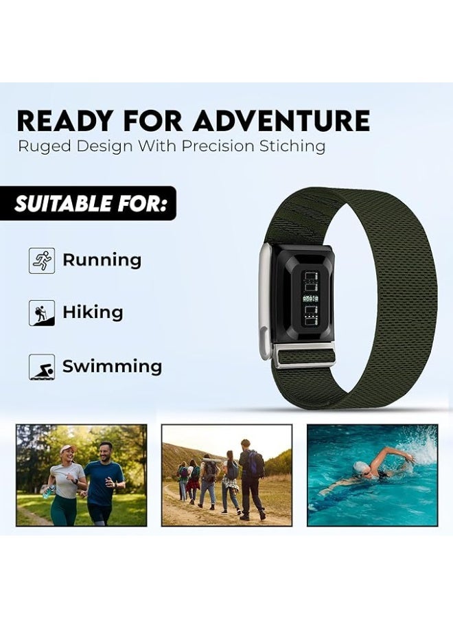 Ultra-soft Nylon Sport Band Compatible with WHOOP 5.0, One, Peak, and Life | Breathable, Durable & Secure Fit Strap | NOT for Gen 4 - Image 2